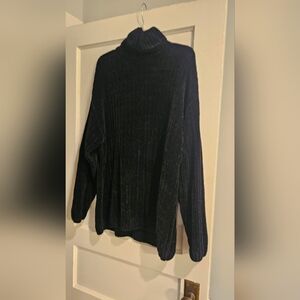 Black Velvet Sweater Size XL